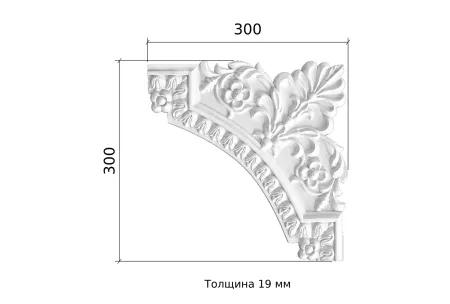 Угловой элемен Перфект AC 256-11