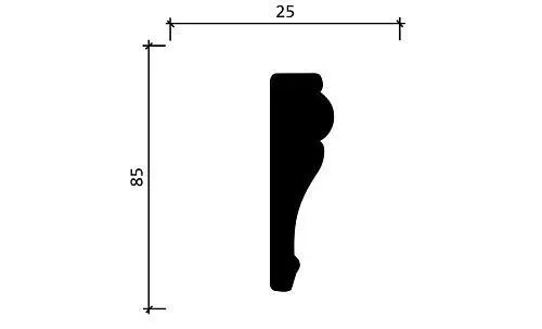 Молдинг DECOR DIZAYN 152A
