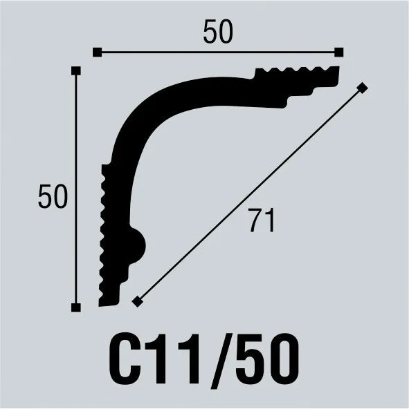 Угол внутренний Bello Deco С11/50