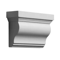 Фасадный декор кронштейн Европласт 4.83.003