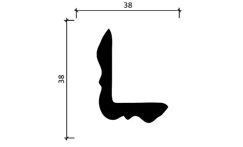 Внешний угол DECOR DIZAYN DD801
