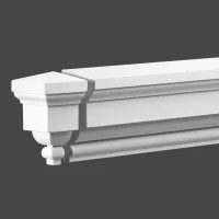 Торцевой элемент фасадный Европласт 4.82.232