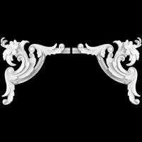 Угловой элемент гипсовый Artpole SU7 (пара)