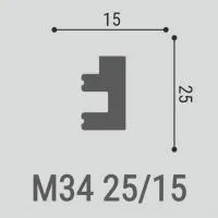 Молдинг Bello Deco М34 25/15