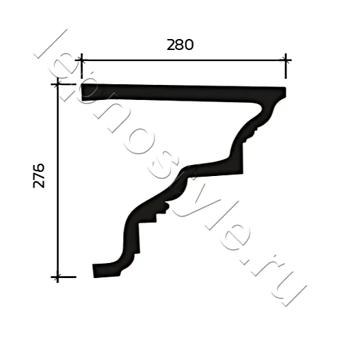 Фасадный карниз Европласт 4.01.201