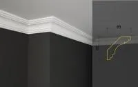 Карниз потолочный гипсовый Deco Line KT-65