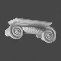 Капитель полуколонны Европласт 1.15.009