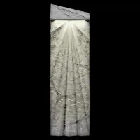 Гипсовый светильник OBSIDIO Right (теплый свет) Artpole ML-3R