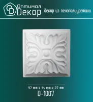 Обрамление дверей капитель Оптимал Декор D1007