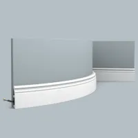 Плинтус напольный Orac Decor SX 195 Гибкий