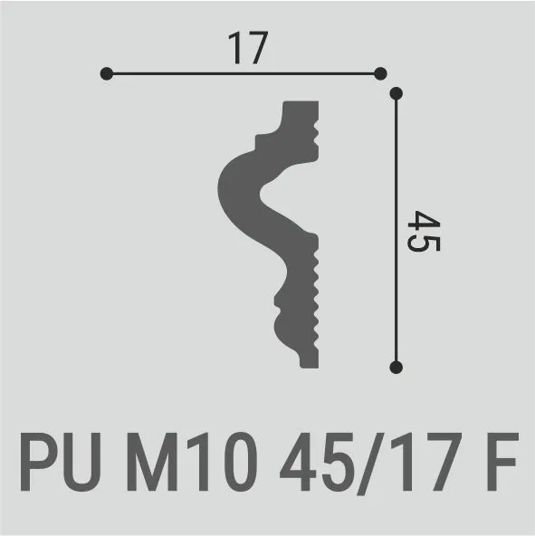 Молдинг Bello Deco М10 45-17 F