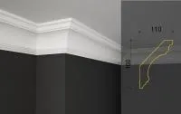Карниз потолочный гипсовый Deco Line KT-70