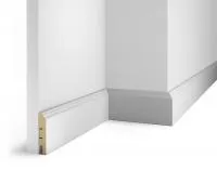 Плинтус-7-МДФ-белый