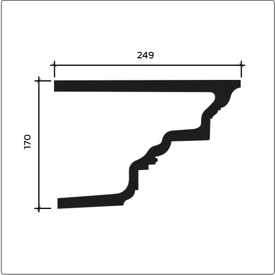 Фасадный карниз Европласт 4.31.201