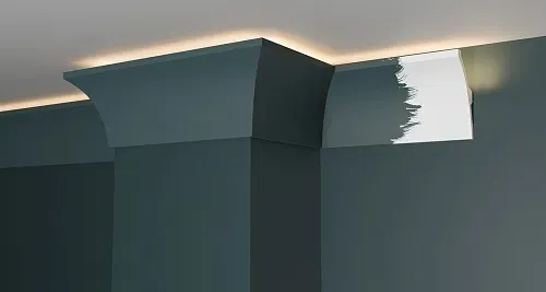 Карниз потолочный DECOR DIZAYN DD512