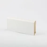 Плинтус напольный Ликорн W28-80 БЕЛЫЙ