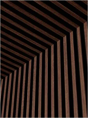 Рейка левая декоративной панели LINERIO L-LINE-chocolate