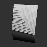 Гипсовая 3D панель Artpole BARCODE 2