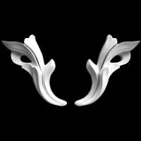 Угловой элемент гипсовый Artpole SU90 (пара)