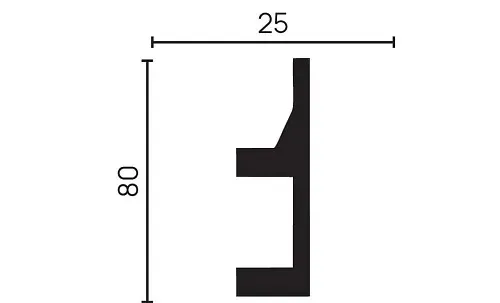 Молдинг DECOR DIZAYN DD615