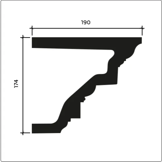 Фасадный карниз Европласт 4.32.202