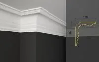 Карниз потолочный гипсовый Deco Line KT-30