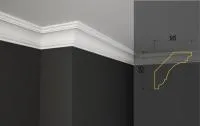 Карниз потолочный гипсовый Deco Line KT-64
