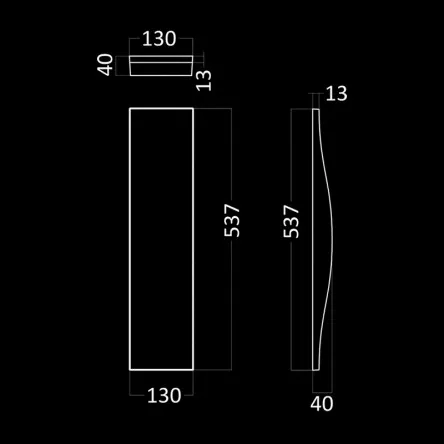 Гипсовая 3D панель Artpole STREAM big