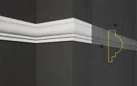 Молдинг гипсовый Deco Line MT-09