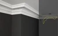 Карниз потолочный гипсовый Deco Line KT-20