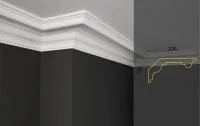 Карниз потолочный гипсовый Deco Line KT-20