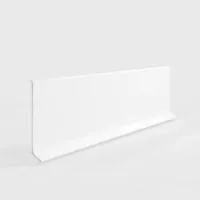 Плинтус алюминиевый LACONISTIQ Adhesive 60мм Белый матовый RAL9016. (60*10*2500мм)