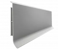 Плинтус напольный LINELA silver серебро 411