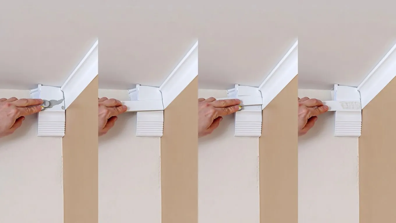 Как клеить потолочный плинтус из полиуретана: руководство Как клеить потолочный плинтус из полиуретана: руководство