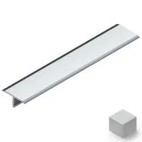 Т-образный профиль 10 мм NEEXY (белый муар)