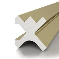 Разделительный теневой профиль D00X Латунный