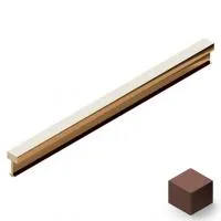 Профиль вставка латунь 5х3 мм NEEXY (антик медь светлая)