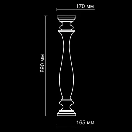 Балясина из гипса Artpole SBL9