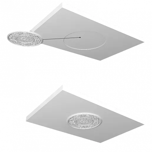Розетка потолочная Artpole SR235N/V