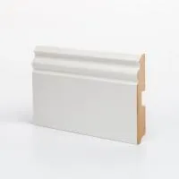 Плинтус напольный Ликорн U105-120 БЕЛЫЙ