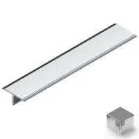 Т-образный профиль 20 мм NEEXY (серебро блестящее браш)