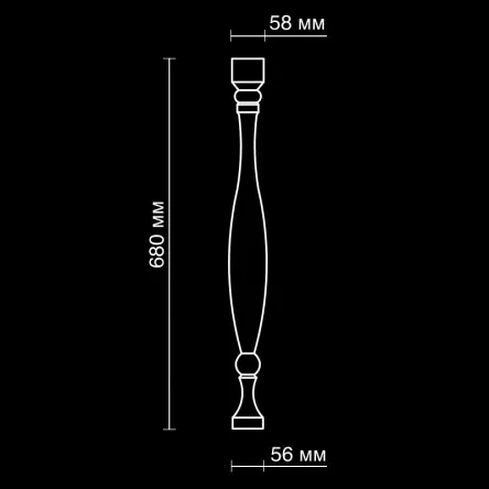 Балясина из гипса Artpole SBL5
