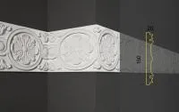 Фриз гипсовый Deco Line MO-22