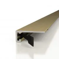 Микроплинтус Decaro M15A Латунный