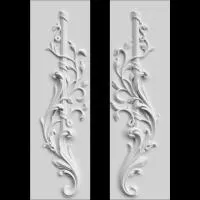 Орнамент из гипса Artpole SDT175 (пара)