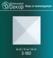 Обрамление дверей капитель Оптимал Декор D1002