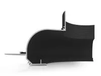 Радиусный элемент D006 на внешний угол R100 мм