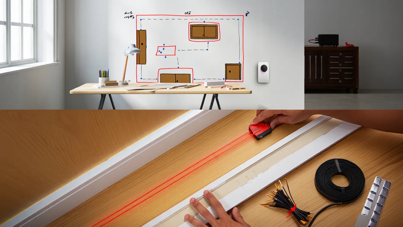Как установить напольный плинтус с подсветкой: пошаговый гид Как установить напольный плинтус с подсветкой: пошаговый гид