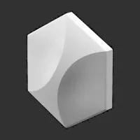 Гипсовая 3D панель Artpole HEKSA-twin