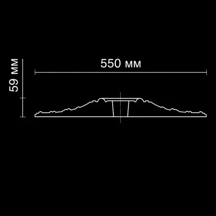 Розетка потолочная Artpole S1R5